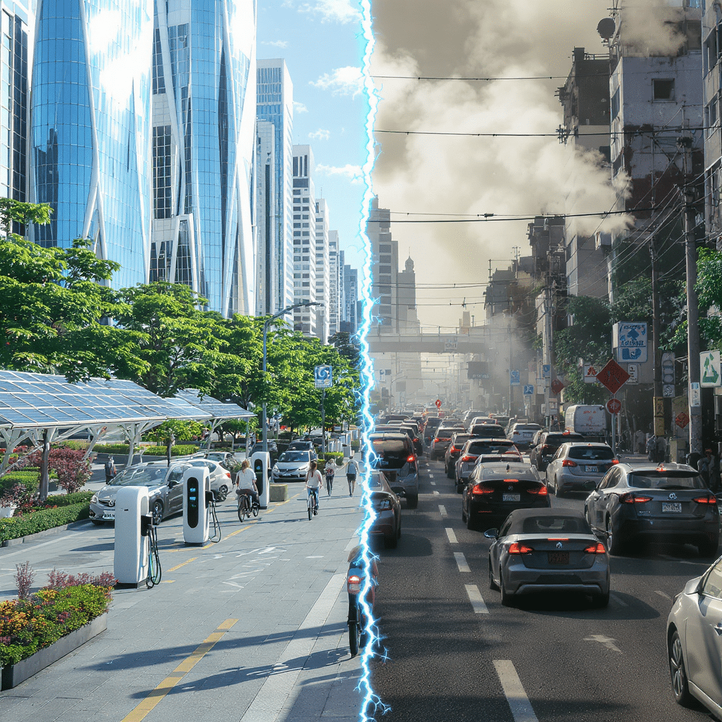 découvrez comment la transition énergétique redéfinit le transport individuel. mythe ou réalité, ce phénomène révolutionnaire examine les solutions innovantes et durables pour réduire l'empreinte carbone tout en répondant aux enjeux de mobilité moderne.