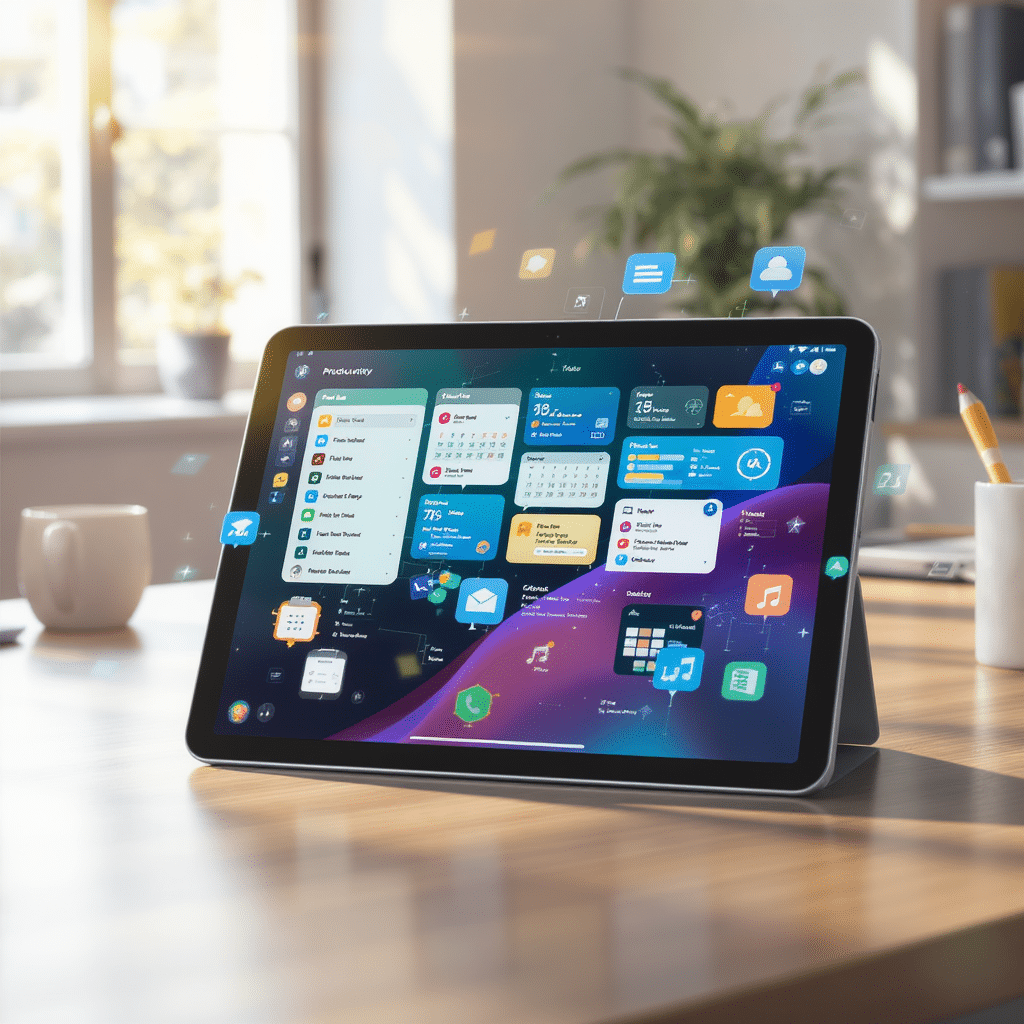 découvrez les meilleures applications de productivité sur tablette en 2025. optimisez votre travail et boostez votre efficacité avec notre sélection des outils incontournables qui transforment votre façon de travailler.