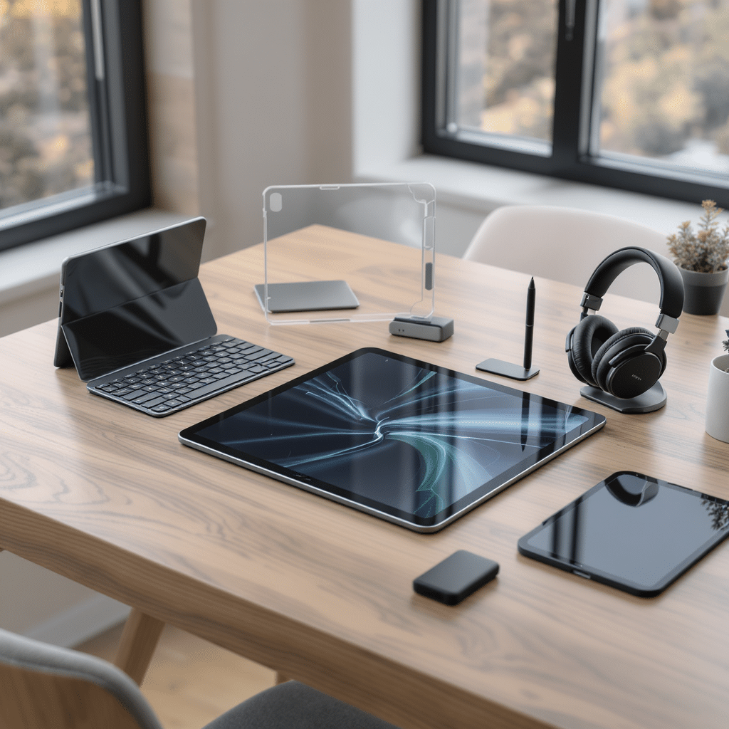 découvrez les 7 accessoires indispensables pour optimiser votre expérience de travail en mobilité avec votre tablette. que ce soit pour améliorer votre productivité, garantir votre confort ou protéger votre appareil, ces essentiels vous accompagneront partout. ne manquez pas notre sélection pour travailler efficacement où que vous soyez !
