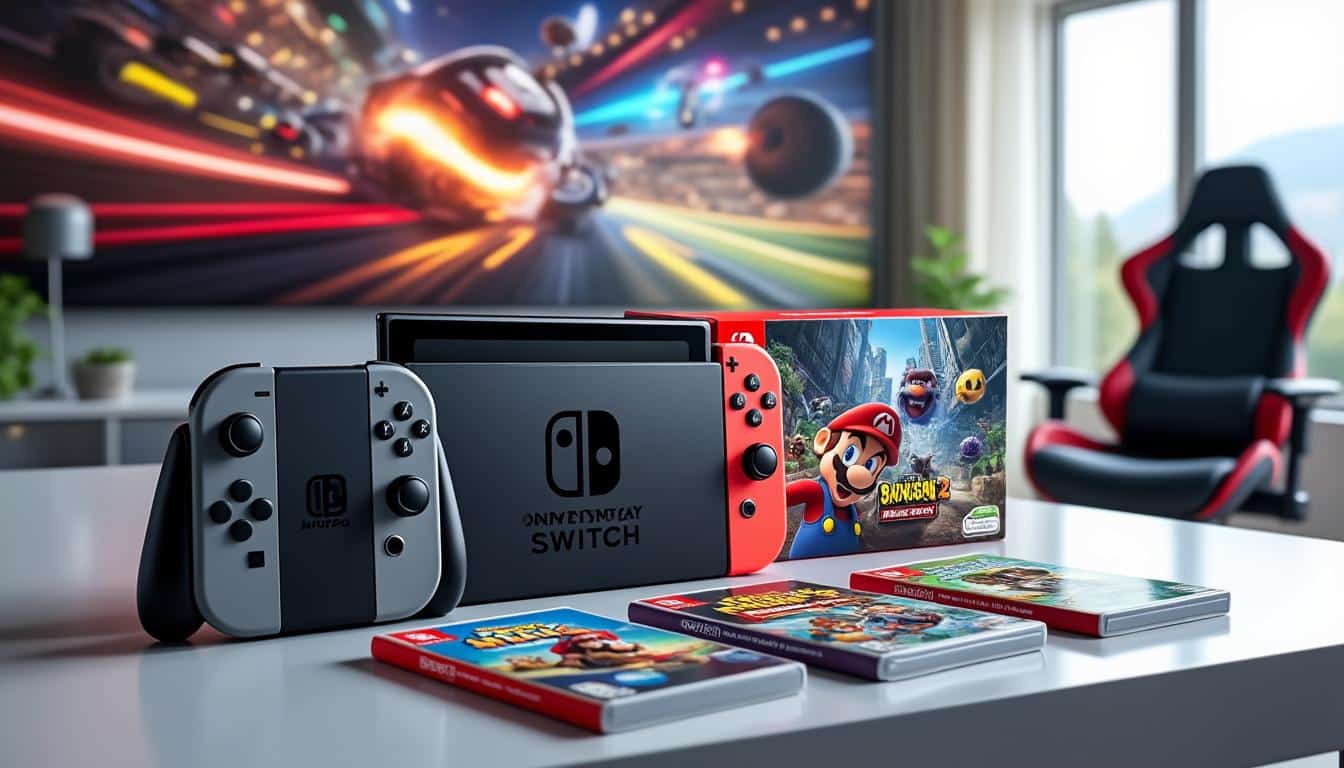 découvrez tout ce qu'il faut savoir sur la nintendo switch 2 : son prix, son design innovant et sa compatibilité avec les jeux de la switch actuelle. restez à jour sur les dernières fonctionnalités de cette console tant attendue qui promet d'enrichir votre expérience de jeu.