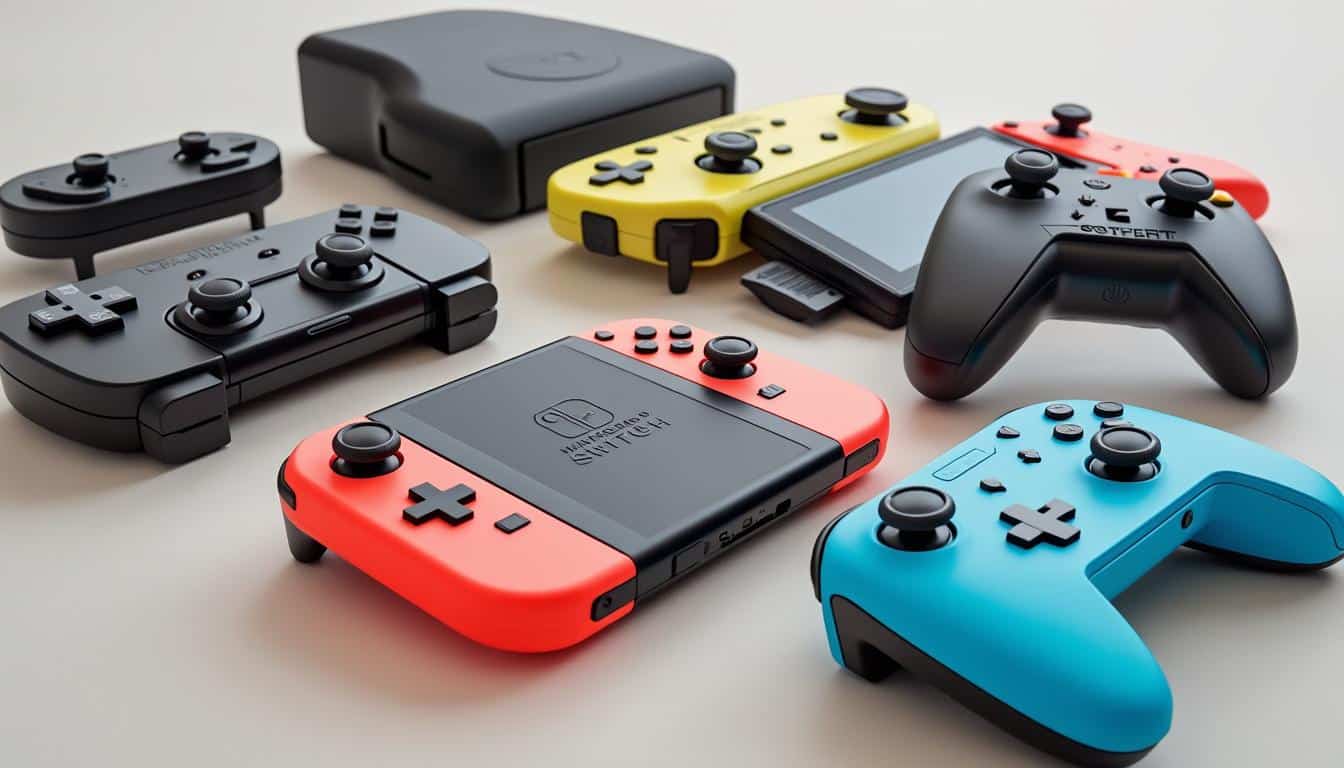 découvrez notre comparatif complet des manettes et accessoires de contrôle pour switch, afin de choisir le matériel idéal pour améliorer votre expérience de jeu.