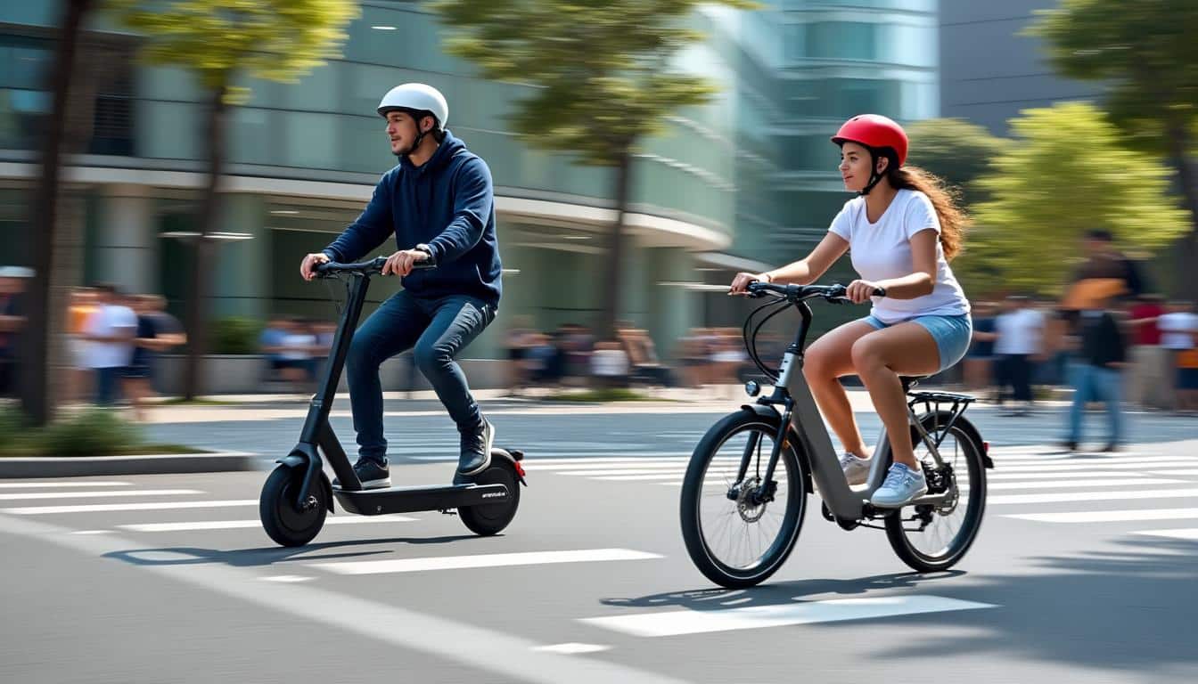 découvrez les avantages et inconvénients de la trottinette électrique et du vélo électrique pour vos déplacements en ville, et choisissez le mode de transport urbain idéal selon vos besoins.