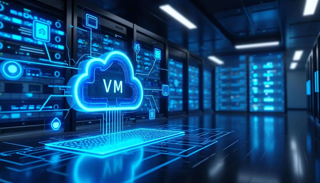 déploiement rapide et temporaire de machines virtuelles de test hébergées sur un stockage cloud sécurisé, idéal pour des environnements d'essai flexibles et évolutifs.