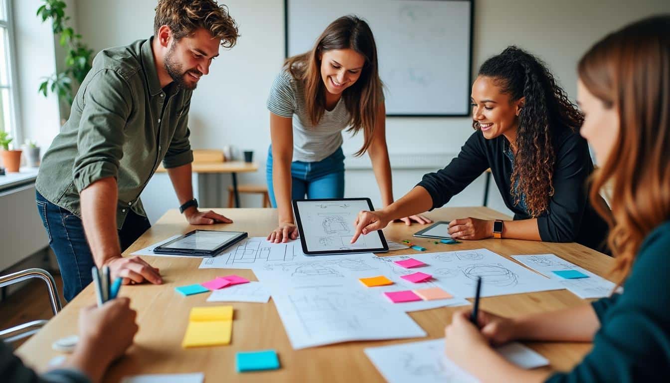 découvrez comment le design thinking améliore l'expérience client (ux) en apportant des solutions innovantes et centrées sur les besoins des utilisateurs.