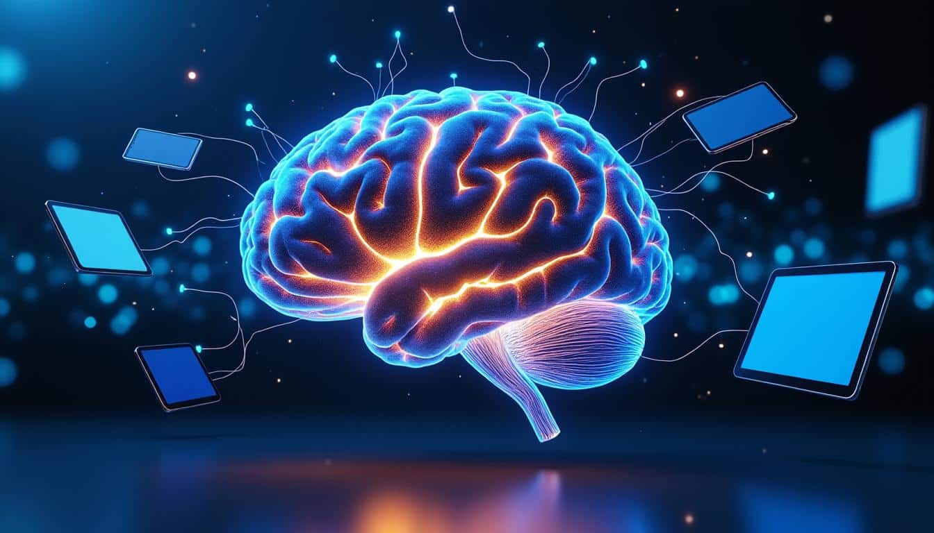 découvrez comment les neurosciences expliquent les mécanismes de l'addiction aux écrans et leurs impacts sur le cerveau.