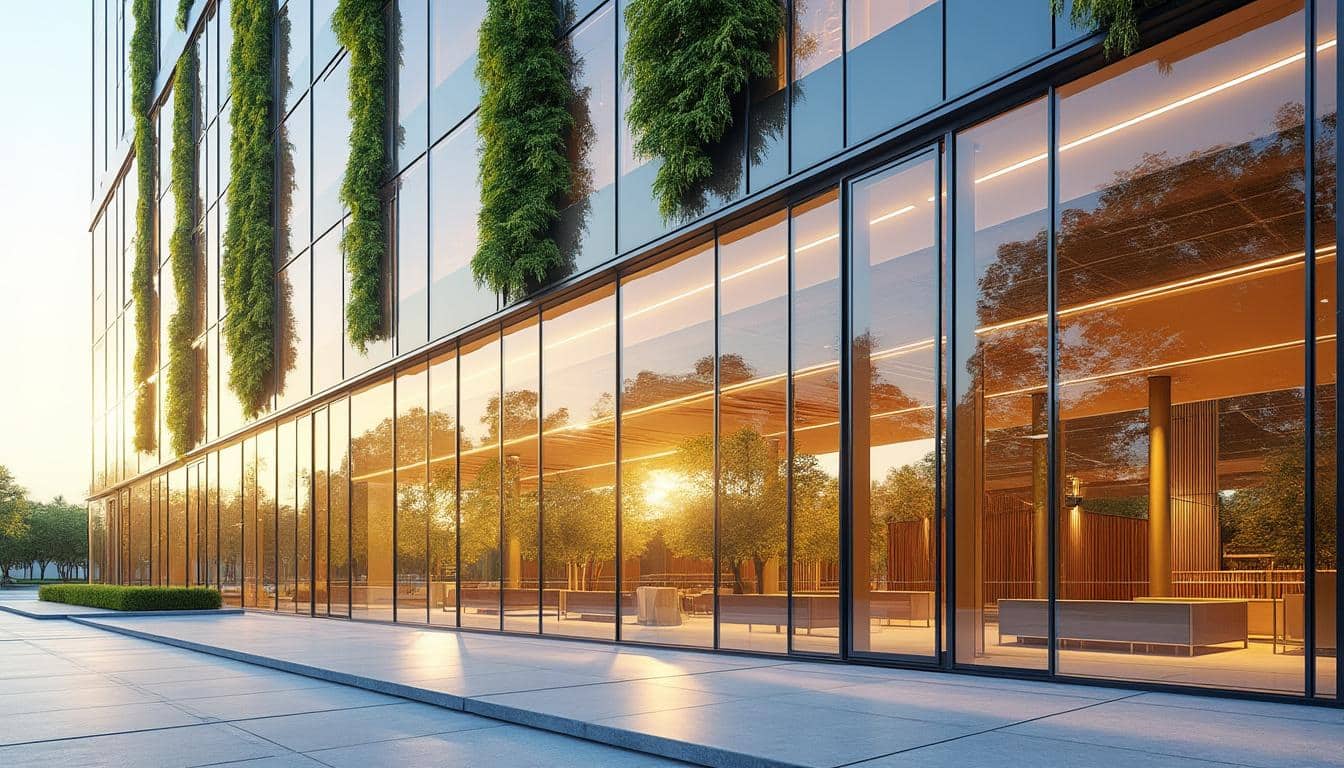découvrez comment le smart glass optimise la régulation thermique des bâtiments intelligents pour un confort accru et des économies d'énergie.