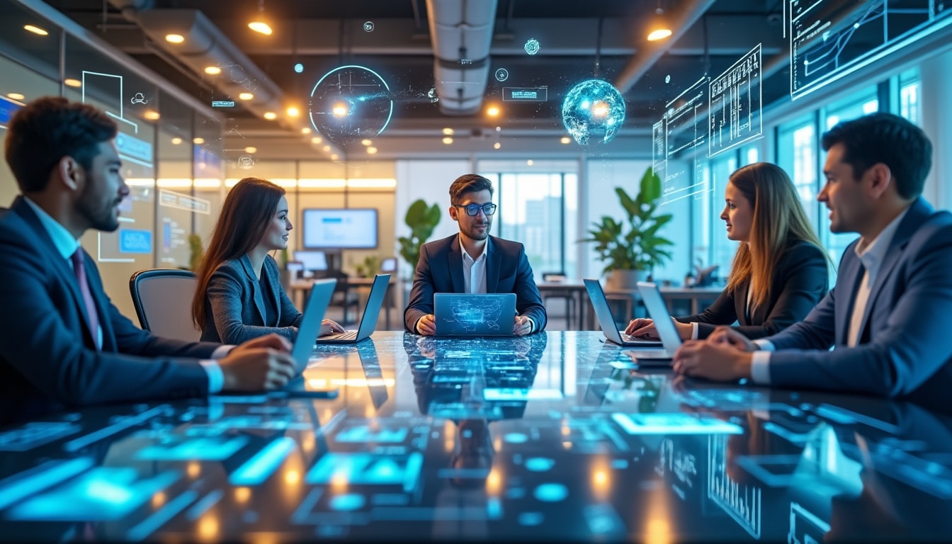 découvrez comment l'intelligence artificielle transforme la productivité des collaborateurs en milieu professionnel, en optimisant les processus et en facilitant la prise de décision.