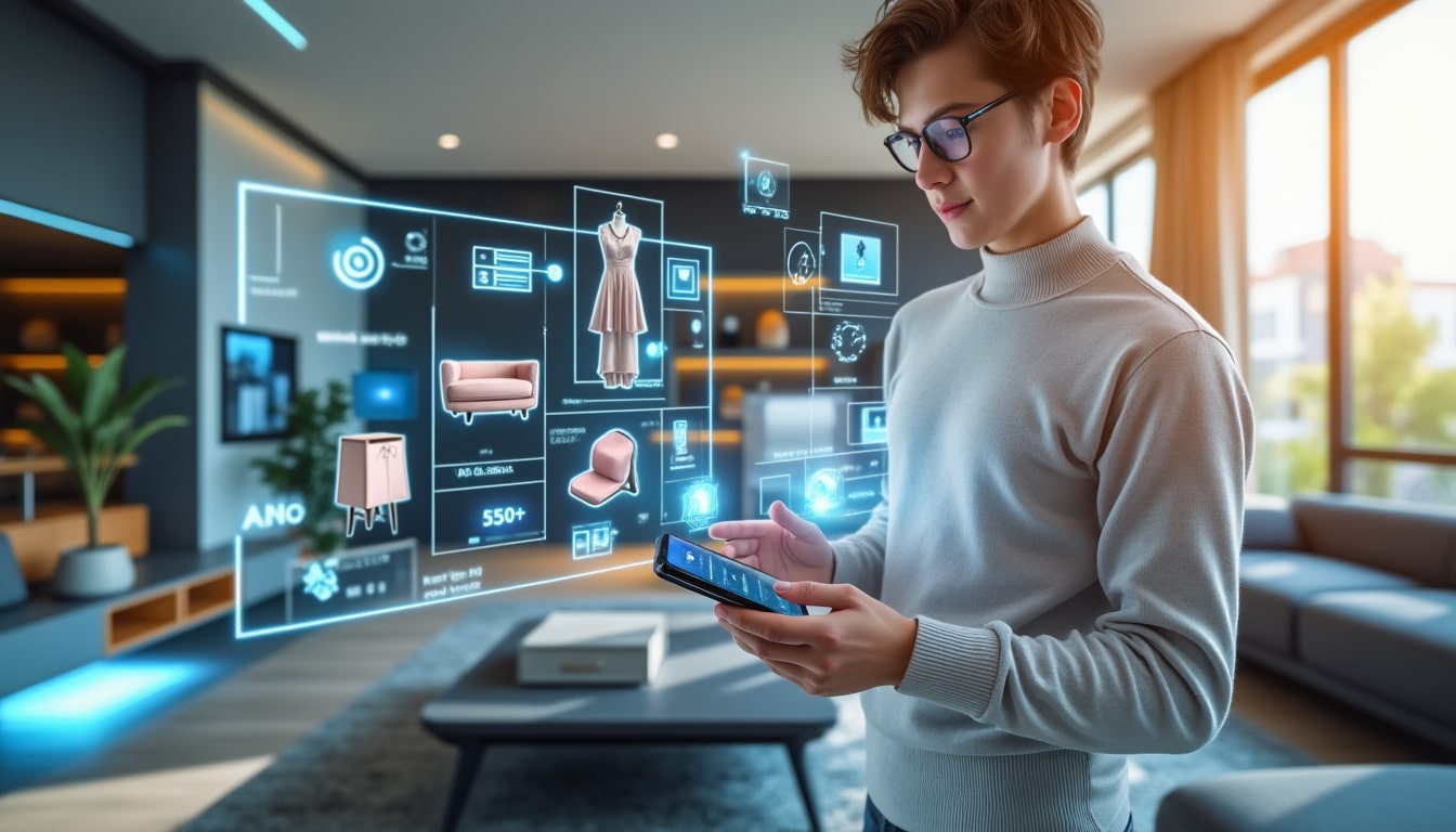 découvrez comment la réalité augmentée révolutionne l'interactivité des applications d'achat, offrant une expérience utilisateur immersive et enrichie grâce aux technologies innovantes.