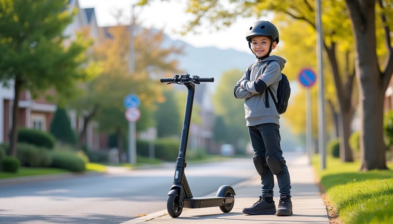 découvrez l'âge légal recommandé pour utiliser une trottinette électrique en toute sécurité et respect des réglementations en vigueur.