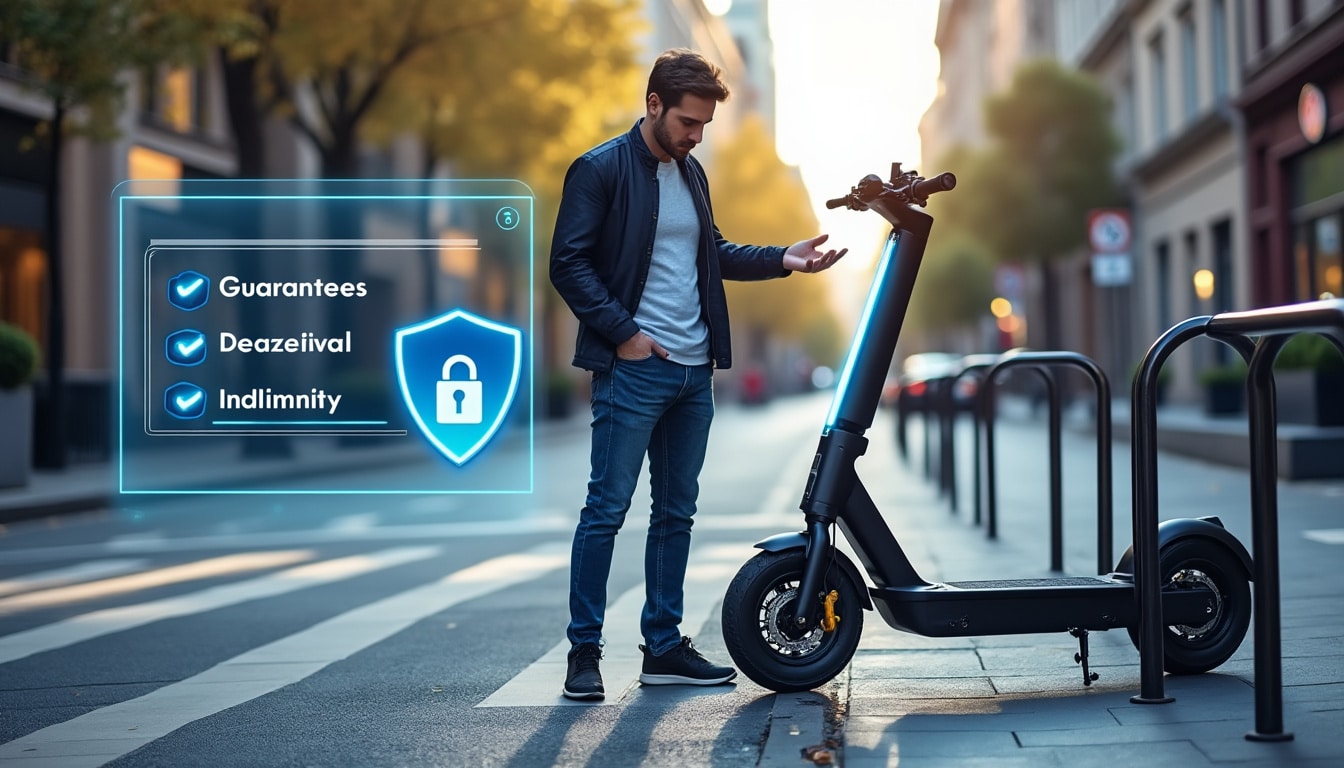 découvrez tout sur l'assurance vol pour trottinette électrique : garanties offertes, montant de la franchise et conditions d'indemnisation pour protéger votre véhicule.
