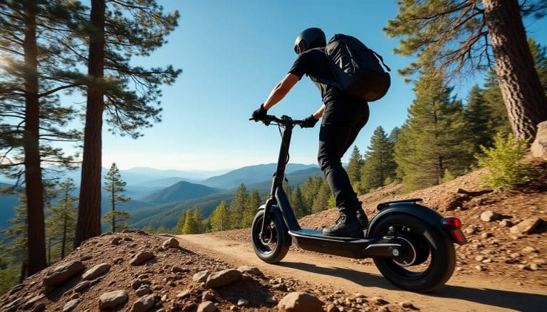 Balade trottinette électrique tout terrain : itinéraires, autonomie et équipement